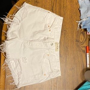 We The Free Distressed Jeans, Size 29 White